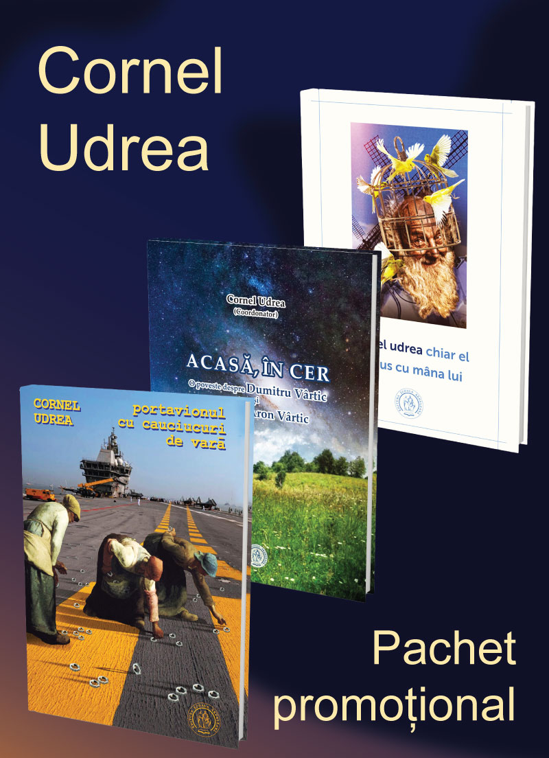 Pachet promoțional: Cărțile lui Cornel Udrea